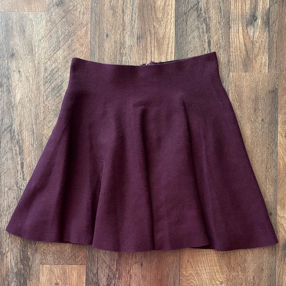 Very J Purple Skater Fall Skirt